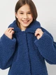 Подростковая демисезонная шуба для девочки Minoti 20coat74 41193TEN 152-158 см Синяя (5063025309201) - изображение 4