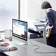 Кабель UGREEN US210 USB 3.0 AM to BM Print Cable 1m Black (30753) - зображення 3