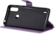 Чехол для Motorola E7 Power (рисунок кот и дерево) Lilac (23765-3B) - изображение 3