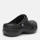 Женские кроксы Crocs Jibbitz Classic Platform Clog W 206750-001 37-38 (W7) 23 см Черные (1914486783854) - изображение 5