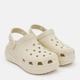 Женские кроксы Crocs Classic Crush Clog Bone 207521-2Y2 38-39 (M6/W8) 24 см Бежевые (1914489888808) - изображение 3
