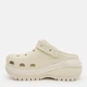Женские кроксы Crocs Classic Mega Crush Clog Bone 207988-2Y2 39-40 (M7/W9) 25 см Бежевые (196265104178) - изображение 4