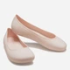 Женские балетки Crocs Brooklyn Flat 209384-6UR 39-40 (W9) 25 см Светло-розовые (1962655241506) - изображение 2