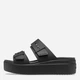 Klapki damskie na platformie Crocs Brooklyn Low Wedge Sandal W 207431-001 41-42 (W10) Czarne (191448919266) - obraz 3