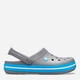 Женские кроксы Crocs Jibbitz Crocband Clog 11016-07W 39-40 (M7/W9) 25 см Серо-синие (8835038368462) - изображение 1