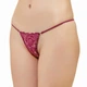 Трусики мереживні міні-стрінги жіночі Felisiya Lingerie Фуксія 273-105 S - зображення 1