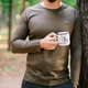 Футболка Tribe CoolpaS LS T-KI-0007-olive (XL) - изображение 5