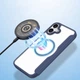 Протиударний Чохол-книжка шкіряний Dux Ducis Skin X Pro with MagSafe для Apple iPhone 16 Blue - зображення 5