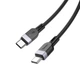 Кабель USB на Type-C Proove ReGen, 27Вт, 1м, м’який силікон, білий, для живлення пристроїв - зображення 2
