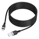Кабель для зарядки Hoco X109 Lightning Energy silicone charging data cable 3м Чорний - зображення 1