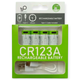 Батарейка аккумулятор CR123A с разъемом TYPE-C Smartools 700 mAh 1 шт - изображение 6