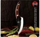 Разделочный кованый нож для мяса Grandsharp Full Tang 145х50х4 мм с кожаным чехлом - изображение 8
