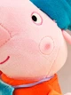 Плюшевая игрушка Свинка Пеппа Повар в колпаке и переднике 20 см Peppa из семьи Пеппа Голограмма в коробке Розовая - изображение 6