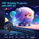 Проектор Magcubic HY320 4K Android 11 390ANSI WiFi6 Miracast/AirPlay кінотеатр портативний Black - изображение 3