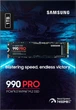 Накопичувач SSD Samsung M.2 1TB PCIe 4.0 990PRO - изображение 5