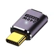 Переходник адаптер OTG USB Type-C M/F LED (USB 4.0, 40Gbps, 240W, 8K) Metal Type-1 (48651) - изображение 2