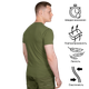 Футболка CamoTec Modal Олива (золотий тризуб) XS - изображение 2