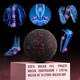 Масажний м'яч PowerPlay PP-4350 Epp Massage Ball (d8) Чорно/Червоний - изображение 10
