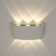 Світильник світлодіодний настінний LUMINARIA LED LINZA SIX 6W Q170 3000K WHITE 220V IP54 - зображення 3