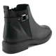 Женские ботинки Casual negro (3934_37) черная кожа - изображение 4