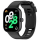 Ремінець для Xiaomi Redmi Watch 4 силікон кнопка чорний - зображення 2