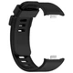 Ремінець для Xiaomi Redmi Watch 4 силікон кнопка чорний - зображення 4