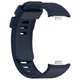 Ремешок для Xiaomi Redmi Watch 4 силикон кнопка темно-синий - изображение 4