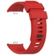 Ремешок для Xiaomi Redmi Watch 4 силикон кнопка красный - изображение 1