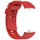 Ремешок для Xiaomi Redmi Watch 4 силикон кнопка красный - изображение 3