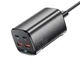Мережевий зарядний пристрій ESSAGER Jiyue 67W GaN Table Charger 2C2A EU grey (ECT2AC-JYB0G-Z) - зображення 2