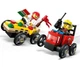Конструктор LEGO City Піца-авто проти пожежної машини (60458) - зображення 3