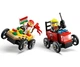 Конструктор LEGO City Піца-авто проти пожежної машини (60458) - зображення 4