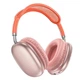 Навушники бездротові Накладні Bluetooth Стерео Гарнітура акумуляторні з дротовим підключенням рожеві - зображення 1