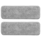Накладка из микрофибры для плоской швабры IKEA PEPPRIG серый, 10x29 см, 005.676.15 - изображение 1