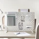 Окремо стояча перфорована плита IKEA SKADIS білий, 56x37 см, 005.415.74 - зображення 2