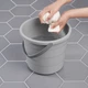 Ведро с крышкой из 3 предметов IKEA PEPPRIG серый, голубой, 505.676.13 - изображение 3