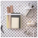 Кошик для зберігання IKEA SKADIS 3 шт., білий, 505.177.60 - зображення 3