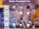 Розумна WiFi лампочка MOES Matter Tuya Smart LED Bulb GU10 5W 2700K-6500K Apple Home, Google Home, Alexa - зображення 10