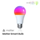 Розумна WiFi лампочка MOES Matter Tuya Smart LED Bulb E27 9W 2700K-6500K Apple Home, Google Home, Alexa - изображение 10