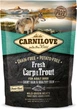 Сухий корм з коропом та фореллю Carnilove Fresh Carp Trout Карнілов для собак всіх порід 1.5 кг (8595602527533) - изображение 7