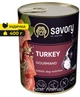 Вологий корм з індичкою Savory Сейворі консерва для собак 400 г (4820232630518) - изображение 1