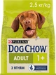 Сухий корм з ягням Purina Dog Chow Пуріна Дог Чао для дорослих собак 2,5 кг (7613034485946) - зображення 2