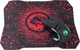 Игровая компьютерная мышка Marvo G909L USB с ковриком G1 Black/Red - изображение 2
