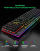 Ігрова клавіатура Black Shark SIXGILL K2 / Механічна / Blue Switches / RGB підсвітка / UKR / Black Б/В - зображення 2
