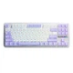 Клавіатура Aula F87 White (6948391202464) Білий - зображення 1