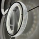 Люстра светодиодная потолочная LUMINARIA AKRILIKA ROUND 100W 4R WHITE/CLEAR 220V IP20 с пультом ДУ для кухни, спальни, гостиной - изображение 13
