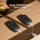 Многоразовая грелка для рук Ocoopa UT4 Young 2500mAh 2 in 1 Type-C Black - изображение 8