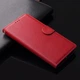 Чохол книжка гаманець для Xiaomi Redmi 9C червоний ремінець на руку - зображення 5