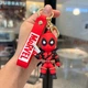 Брелок Дедпул, Deadpool, Марвел, супергерой, 7.5 см, фігурка, іграшка, на ключі, подарунок - зображення 2
