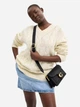 Сумка багет женская из натуральной кожи средняя Coach Tabby Shoulder Bag 26 BG-COA-52 Черная (193971591568) - изображение 2